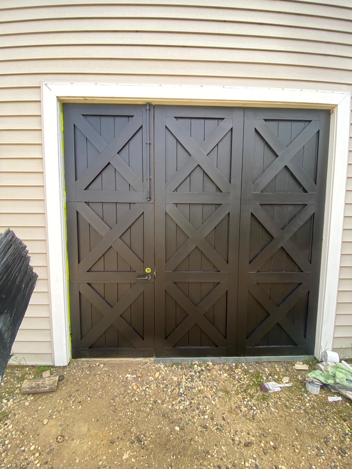 Barn-Style Timber Doors after